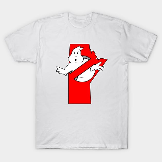 Manitoba Ghostbusters T-Shirt by Manitoba Ghostbusters 